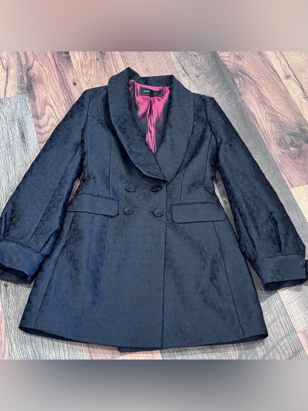 BCBG MAXAZRIA Women Black Coat / Jacket Size XS Great Condition